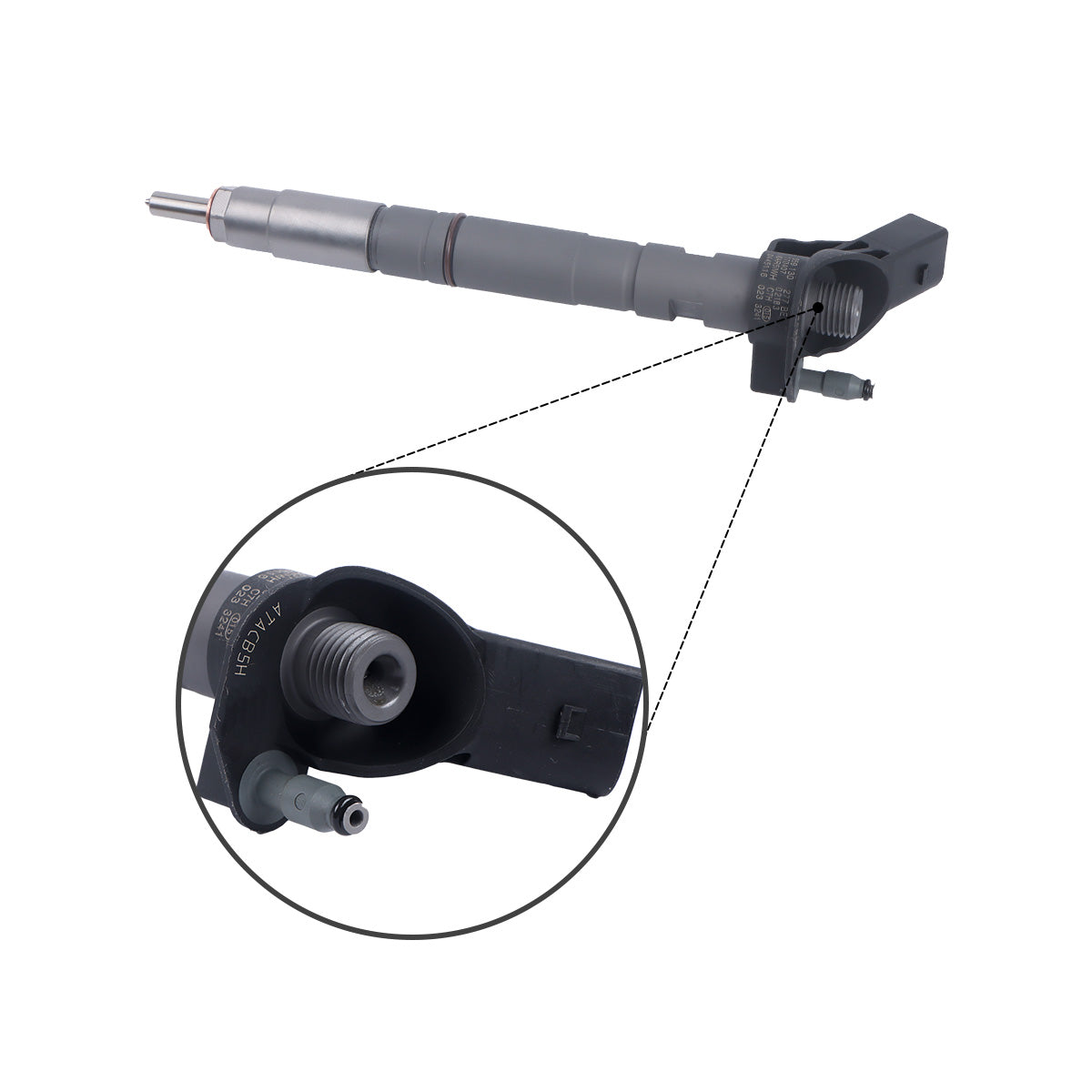 0445116023 Common Rail Fuel Injector Compatible with Audi A4 A5 A6 A7 2.7TDI 3.0TDI