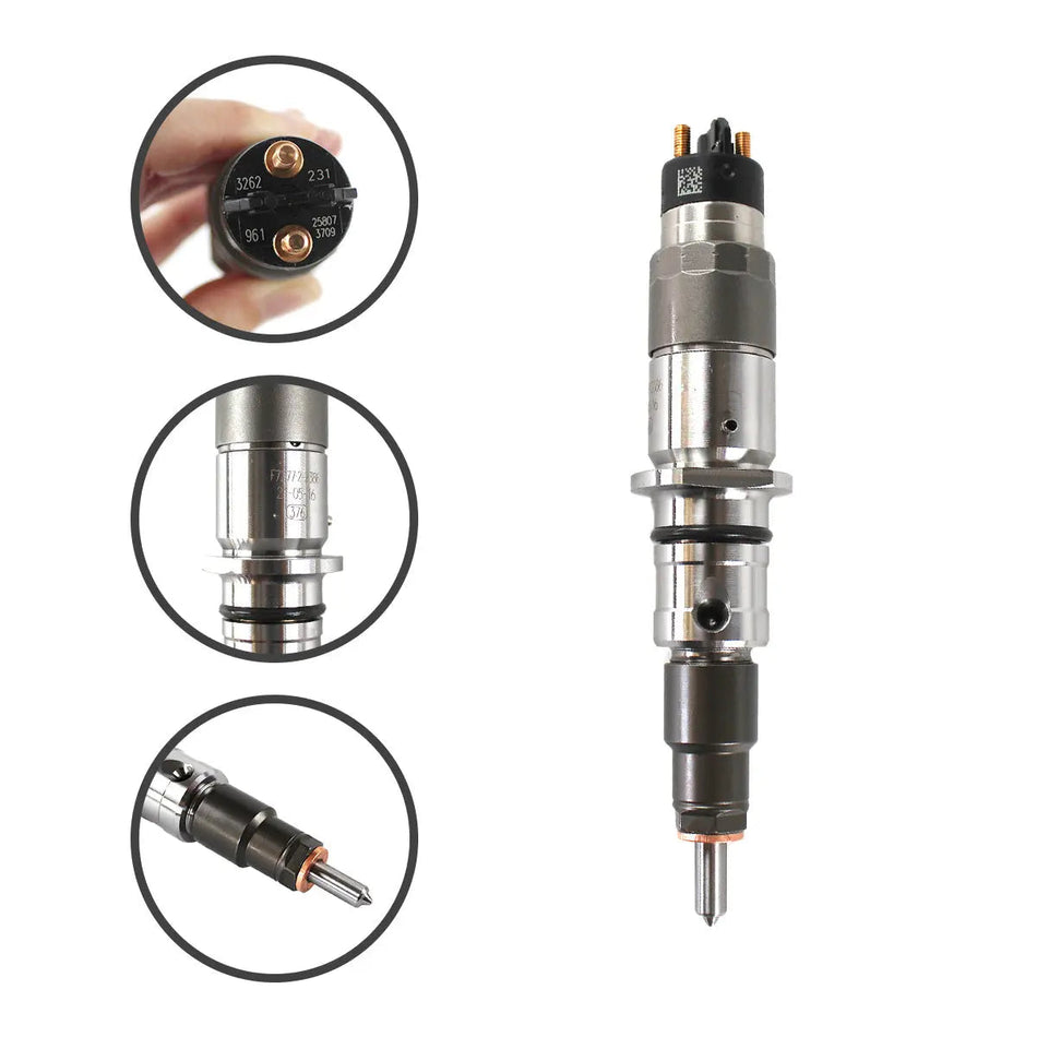 0445120059 6754-11-3012 Fuel Injector Compatible with Komatsu PC200-8 4D107