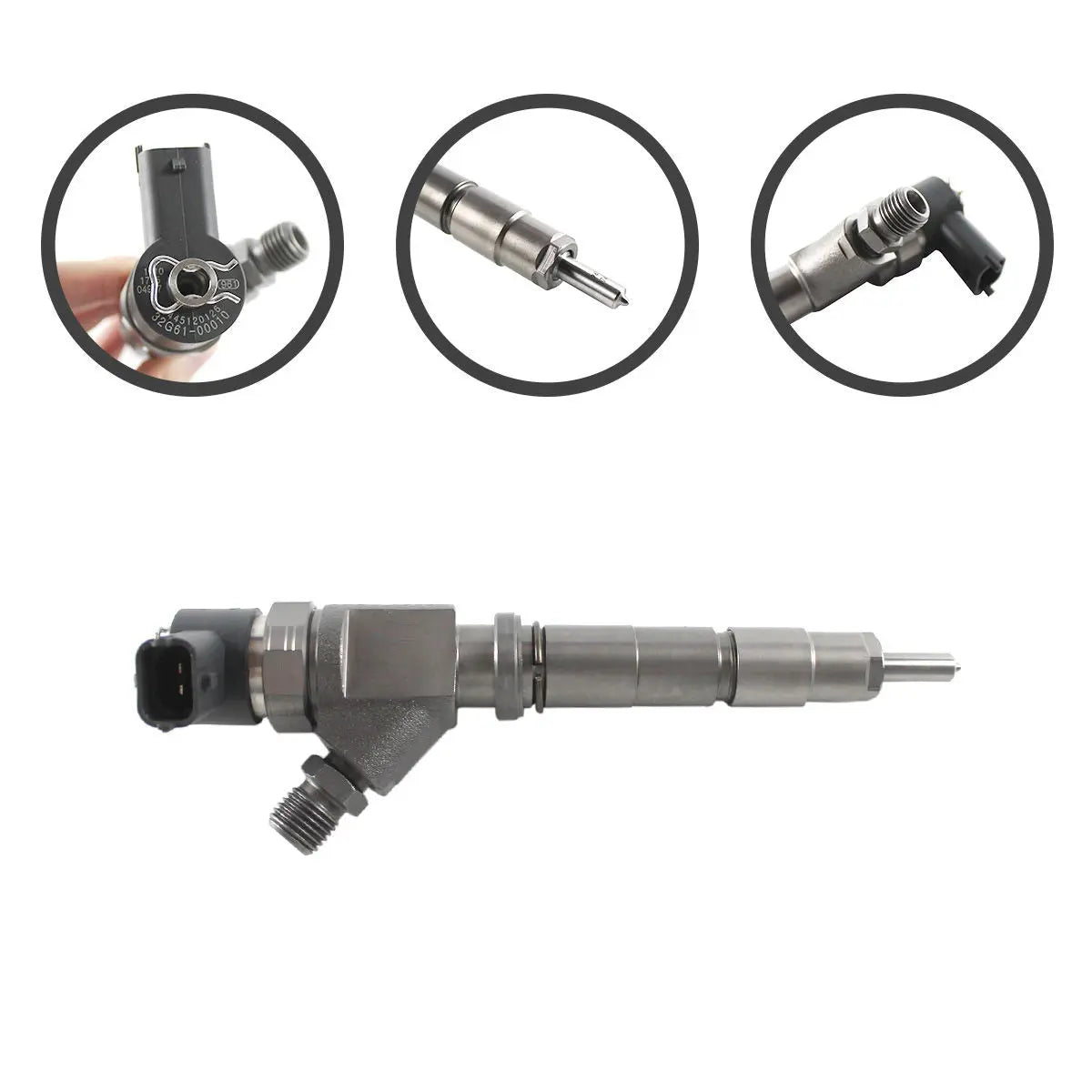 0445120126 VA32G6100010 Diesel Fuel Injector Compatible with D04FR Engine Kobelco Excavator