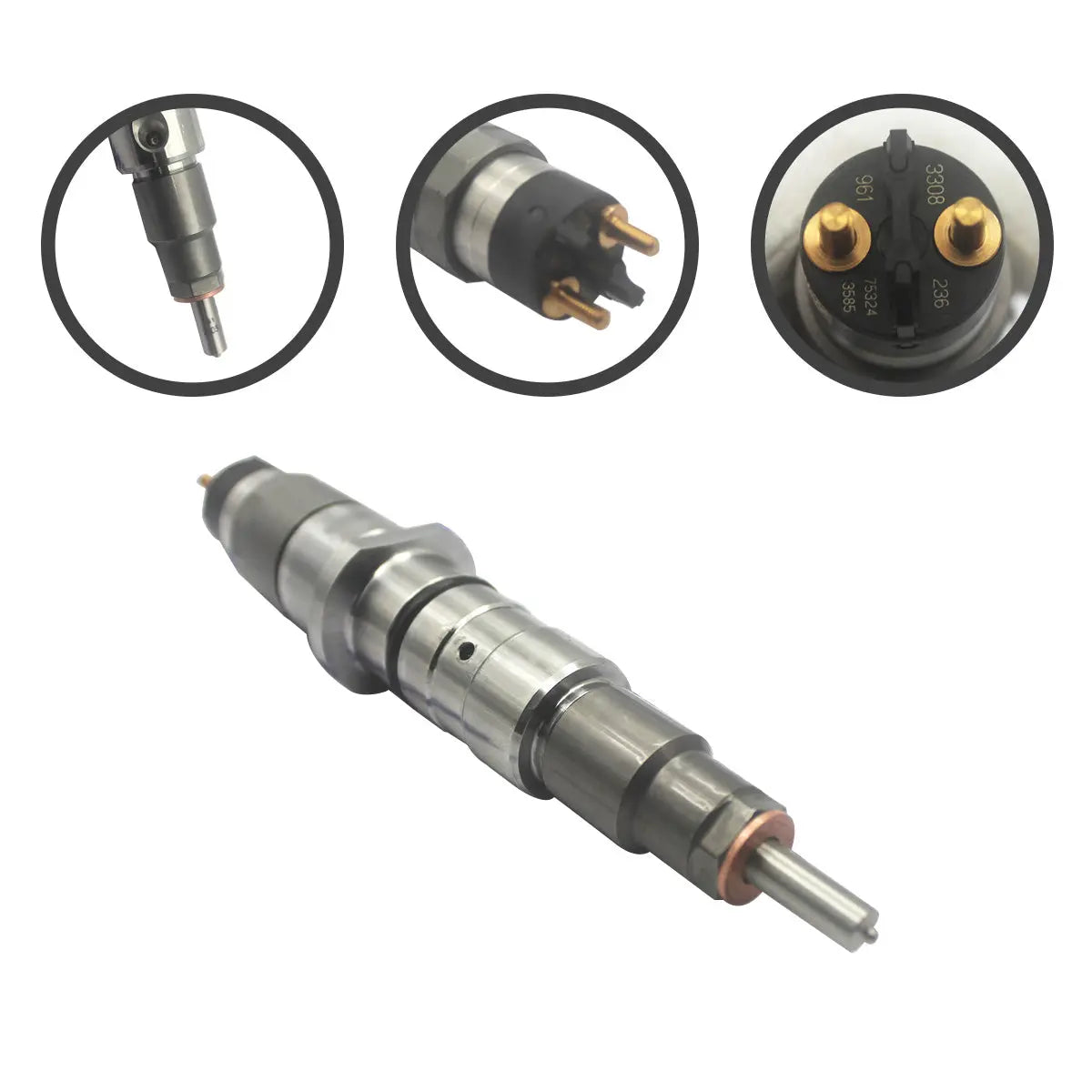 0445120236 6745-11-3100 Fuel Injector Compatible with Komatsu PC200-8 PC220-8