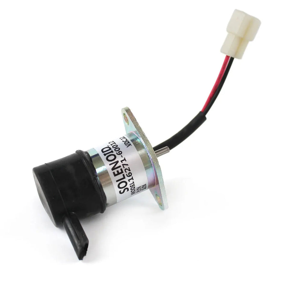 Fuel Shut Off Stop Solenoid Valve 16271-60012 16271-60013 for Kubota D1105 Engine BX2200D BX23D BX2670 BX2680 F2400 FZ2100 FZ2400 R310 ZD1211 ZD28 ZD331P