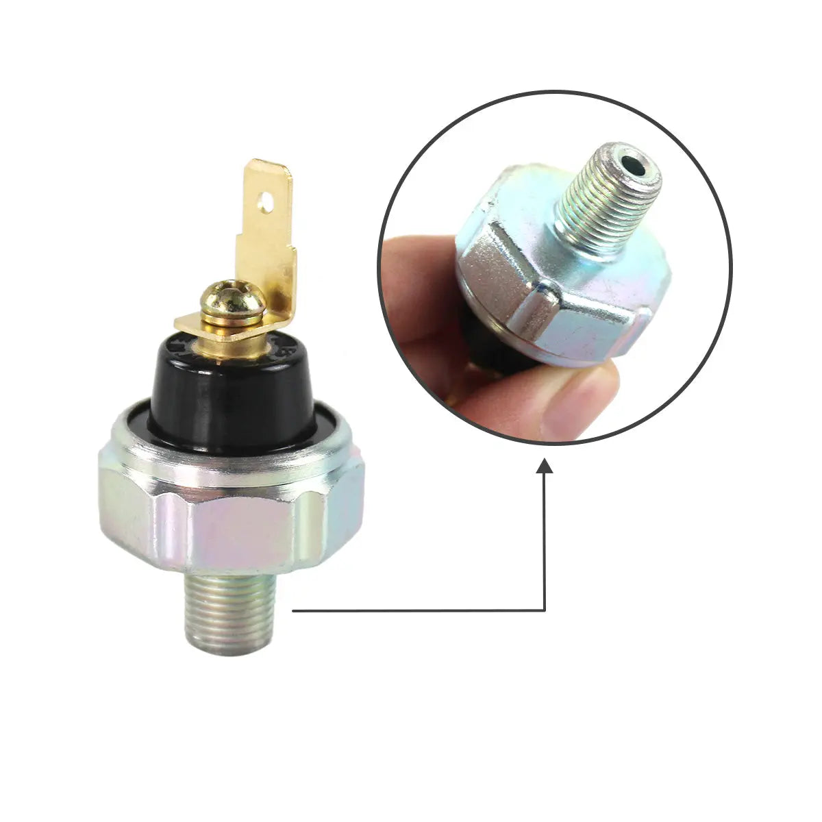 oil pressure sensor 08073-10505 for Hitachi Excavator EX200-5 - image 3