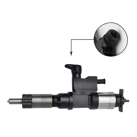 095000-5351 8-97601156-1 Fuel Injector Compatible with Denso ISUZU 4HK1 6HK1