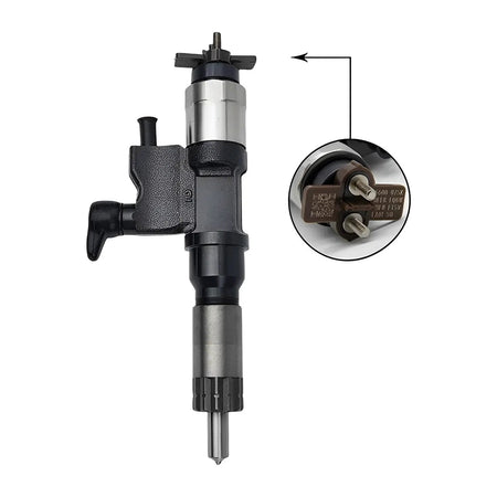 095000-5351 8-97601156-1 Fuel Injector Compatible with Denso ISUZU 4HK1 6HK1