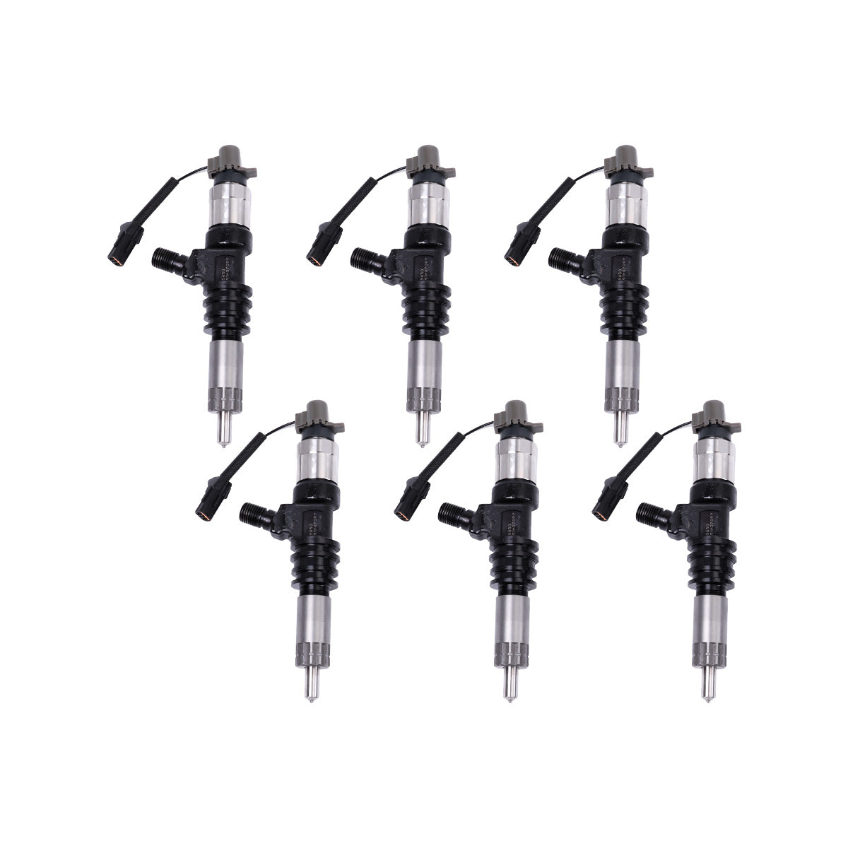095000-5450 ME302143 Diesel Fuel Injector Compatible with Mitsubishi 6M60T Engine