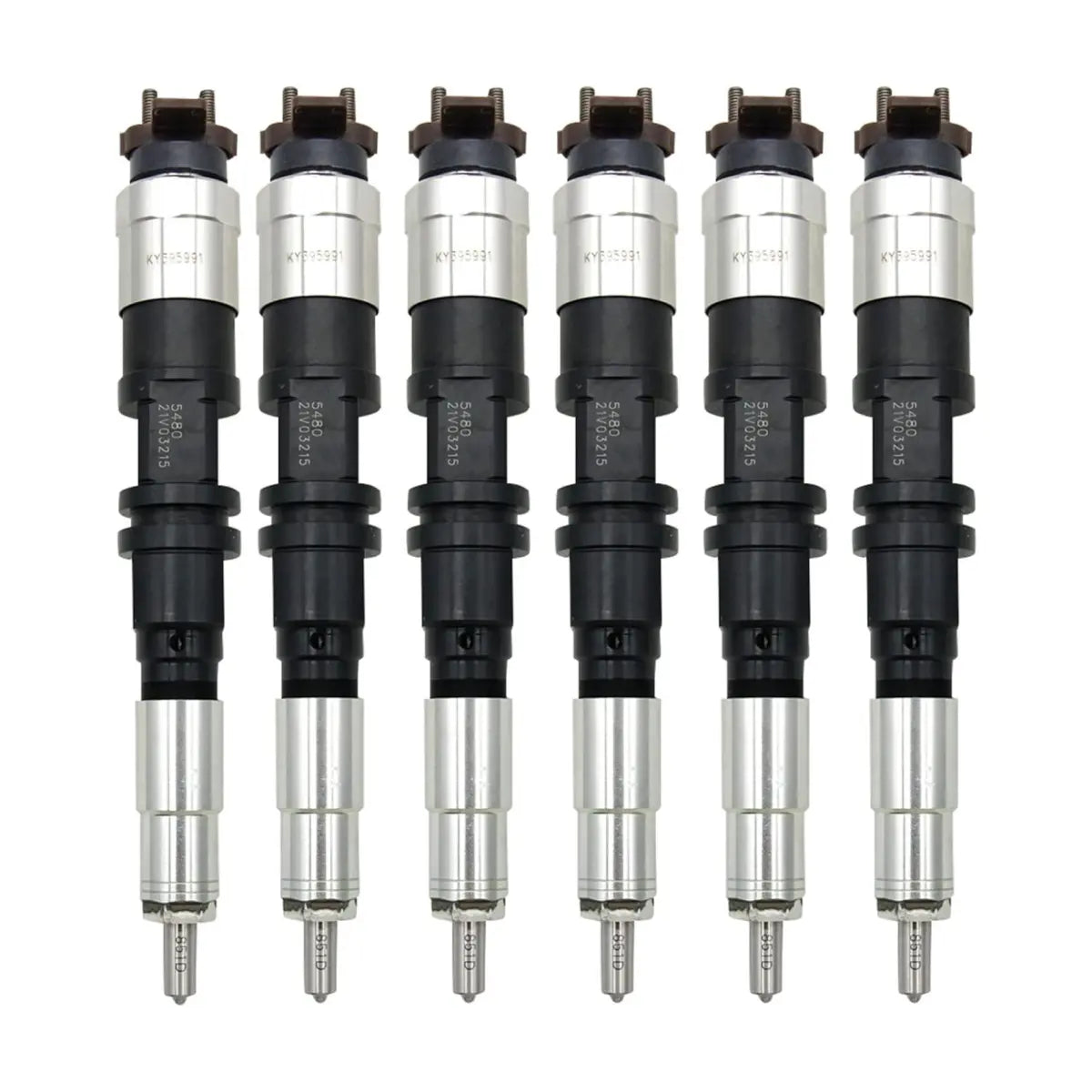 095000-5480/RE520240 Fuel Injector Compatible with John Deere 6068 6.8L 6.8 Engine 6520 6620 Tractor