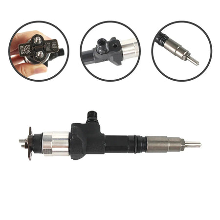 095000-6800 Fuel Injector Compatible with Kubota V3800DI Engine