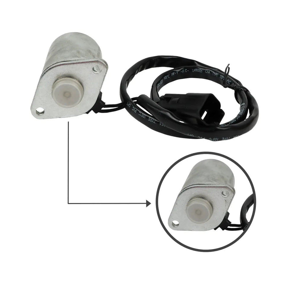 0976504 solenoid valve for Hitachi EX1200-6 ZX210-3 ZX330-3 Excavator - image 2