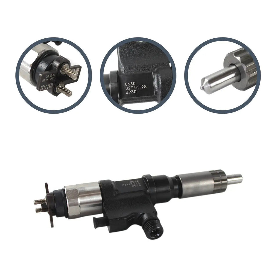 1-15300436-0 095000-6300 Fuel Injector Compatible with Hitachi 6WG1