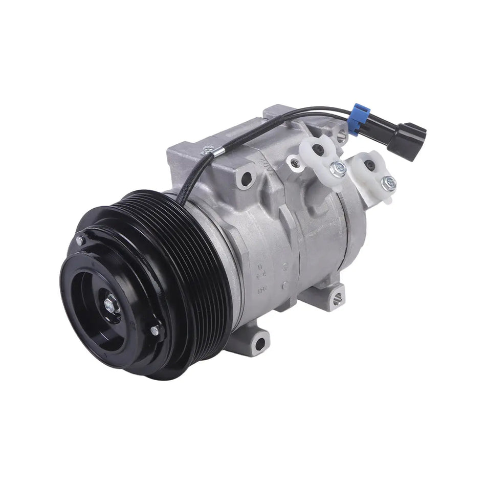A/C Compressor RE284680 8PK 10SRE18C for John Deere Loader 310K 310SK 315SK 325K 325SK 410K 710K