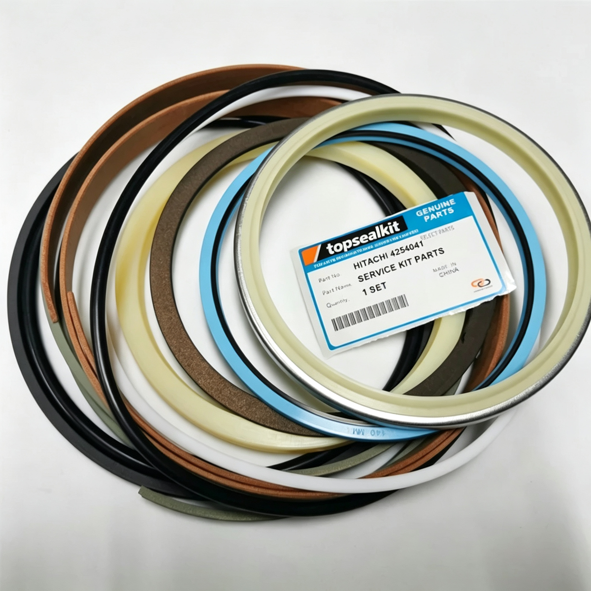Hitachi, Hitachi EX700, EX700, Boom Cylinder Seal Kit, Hydraulic Cylinder Seal Kit, Excavator Seal Kit, Hitachi Excavator Parts, Heavy Machinery Parts, Oil Seal, O Ring Kit, 4254041 4218516