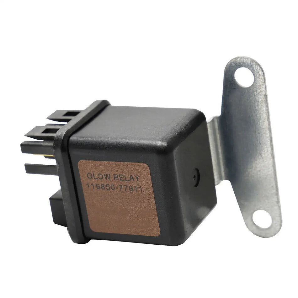 119-9895 119650-77911 119650-77910 12V Glow Plug Preheating Relay Controller for Yanmar 4TNV94 Excavator