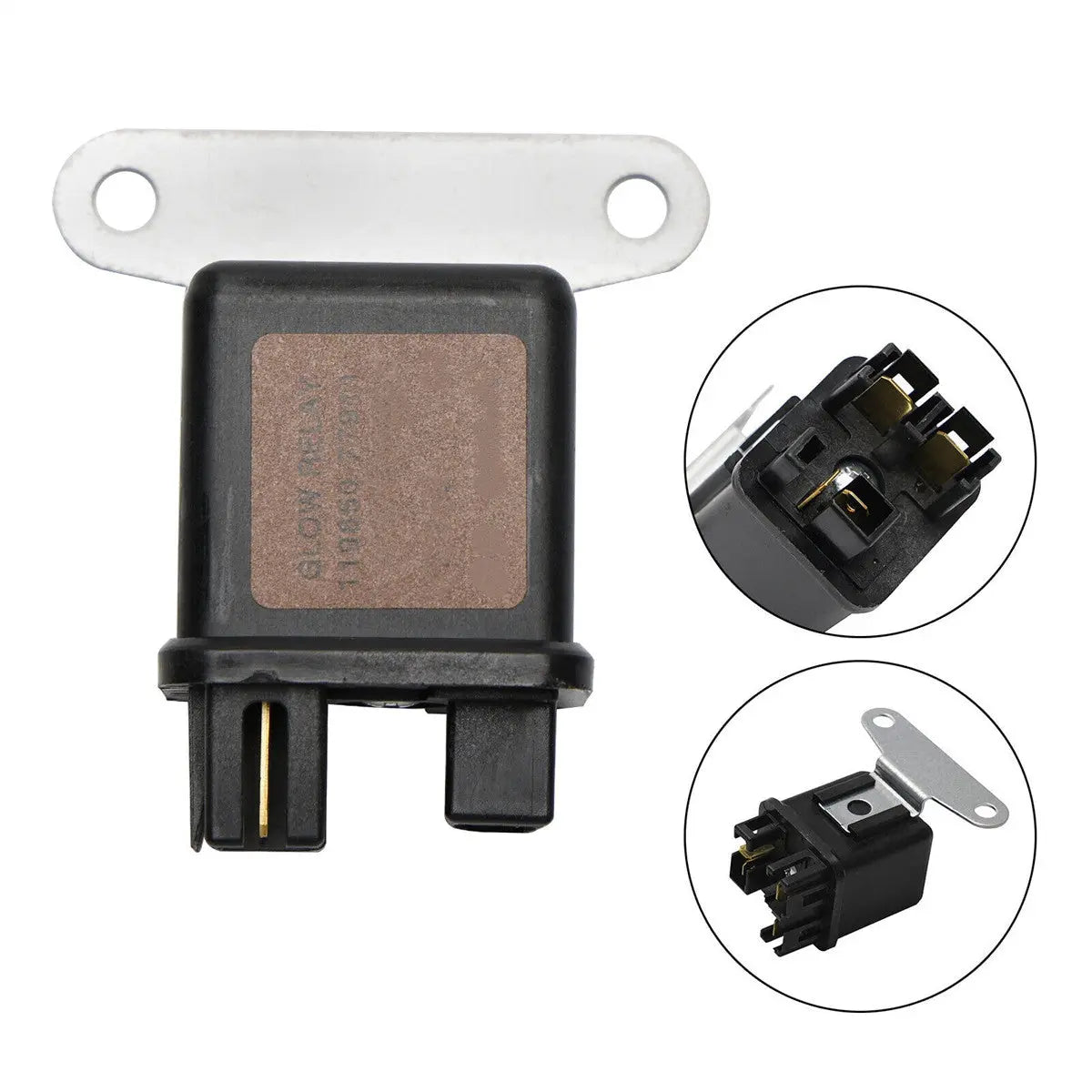 glow plug relay 119-9895 for Yanmar 4TNV94 - image 3