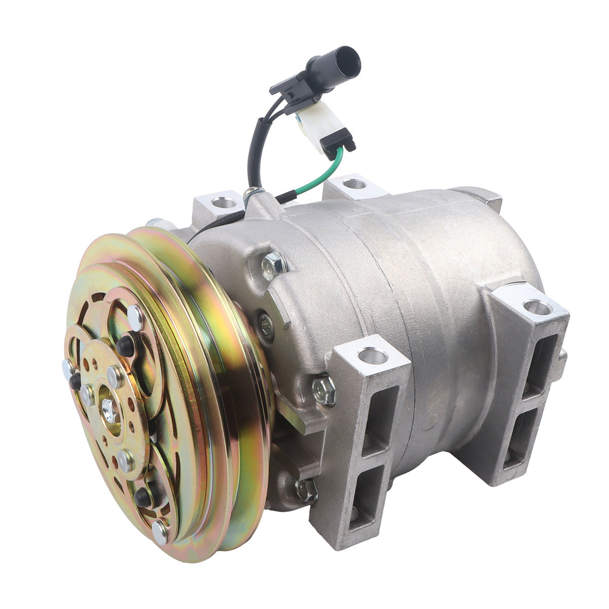 11N6-90040 A/C Compressor for Hyundai Excavator R210-7 140LCD-7 - image 5