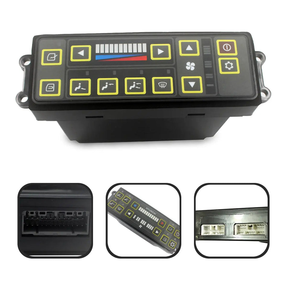 11N6-90431 Hyundai R160LC-7 R110-7 Air Conditioner Control Panel Display Module Excavator