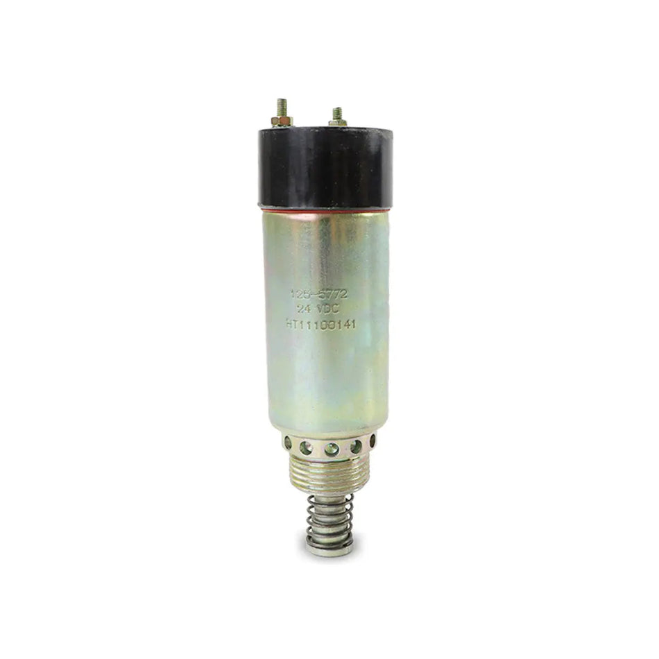 125-5772 fuel shut-off solenoid for Caterpillar 3114 3116 Excavator