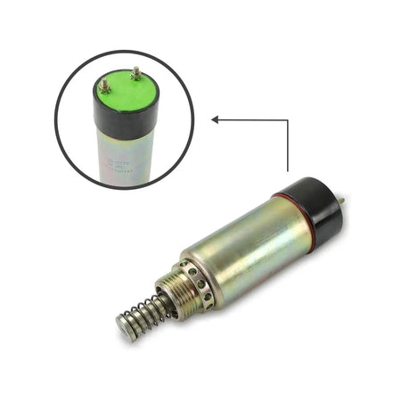 125-5772 fuel shut-off solenoid for Caterpillar 3114 3116 Excavator - image 2