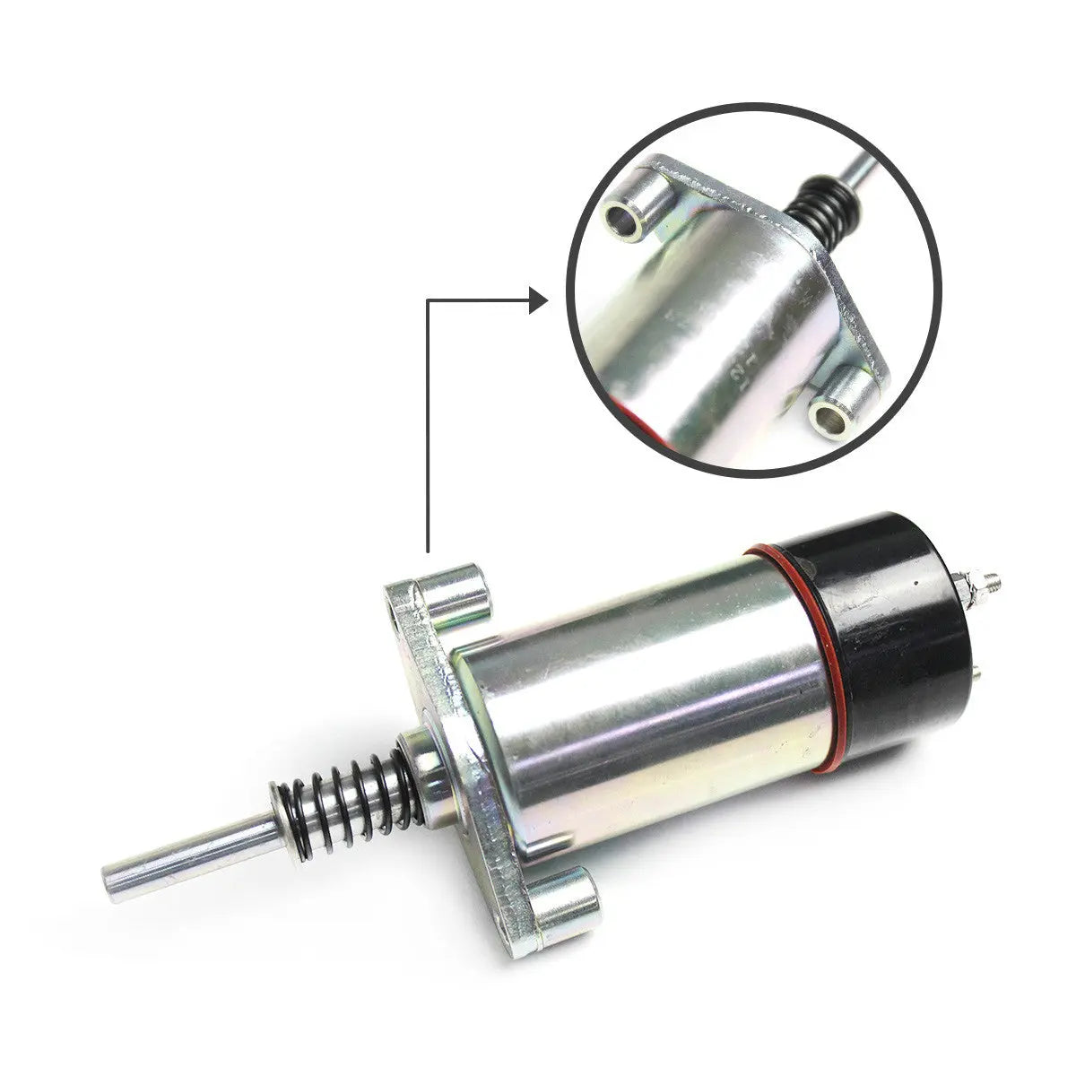 Topsealkit 125-5773 fuel shut-off solenoid, for Caterpillar 3204 3304 3304B Excavator - image 2