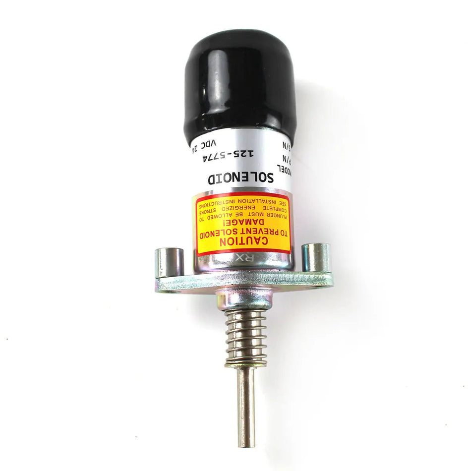125-5774 1255774 24V Fuel Shut Off Stop Solenoid Valve for Caterpillar 330B 330C 3304B Excavator