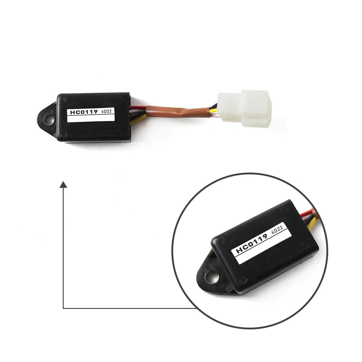 Topsealkit 129211-77920 timer relay, for Yanmar 3TNV88 Excavator - image 2