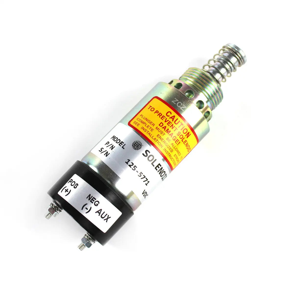 125-5771 fuel shut-off solenoid for Caterpillar 3114 3116 3126 Engine - image 5
