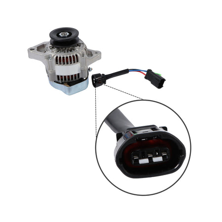 Topsealkit 16404-64014 alternator, compatible with Isuzu C240 Kubota D1403 V2203 - image 2
