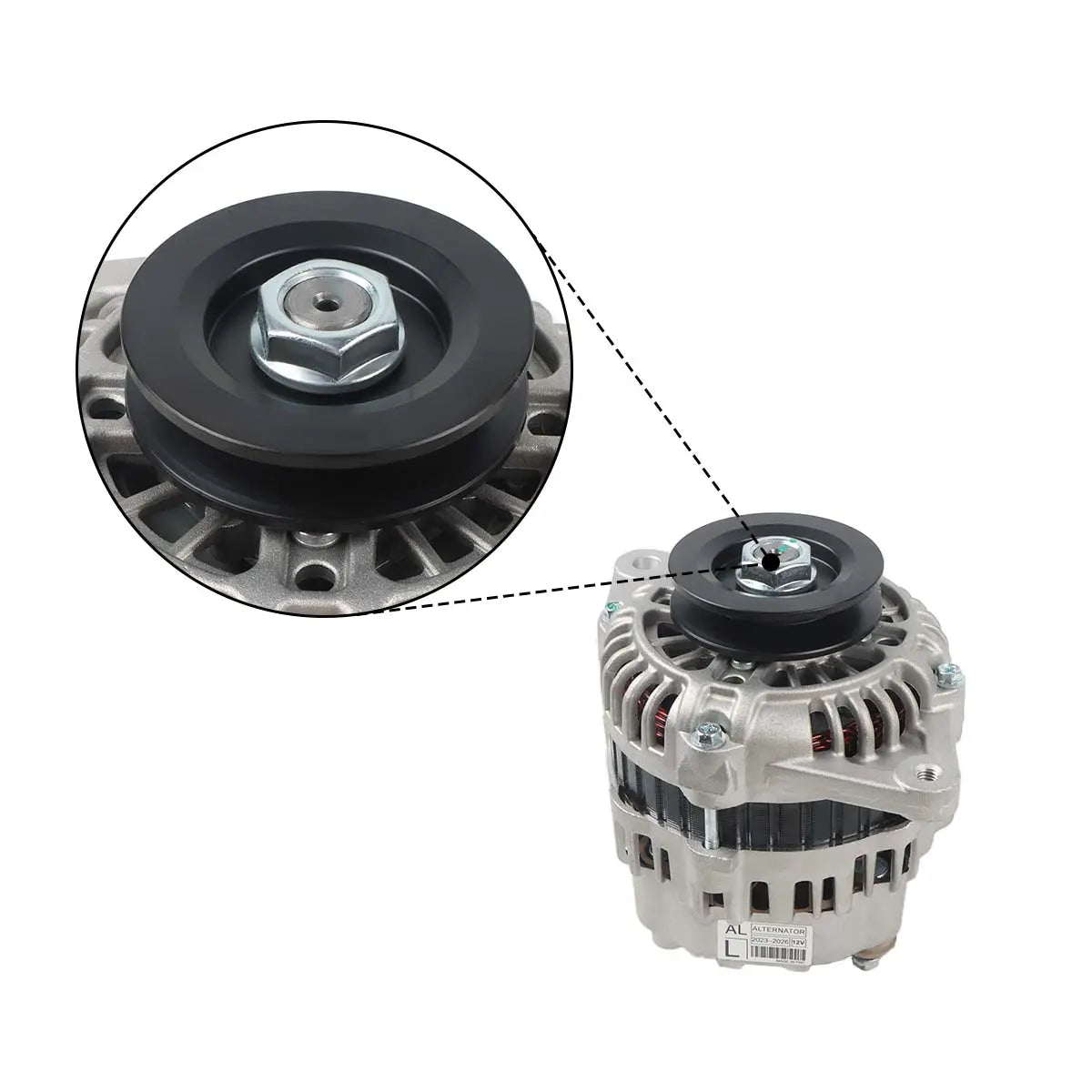 397-9953 12V alternator for Caterpillar CAT 257D 277D 287D 259D 289D 279D - image 2