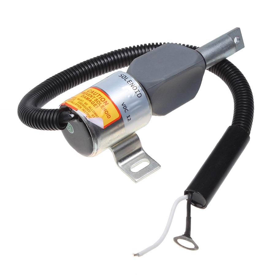 12V fuel shut off solenoid 8973737622 for Hitachi Engine 4JG1-TPA