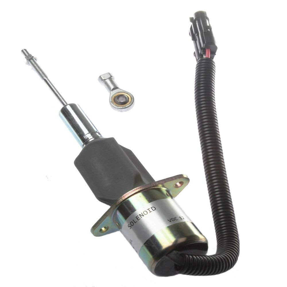RE53507 12V solenoid valve for John Deere Loader 535 530B 644G 660D - image 4