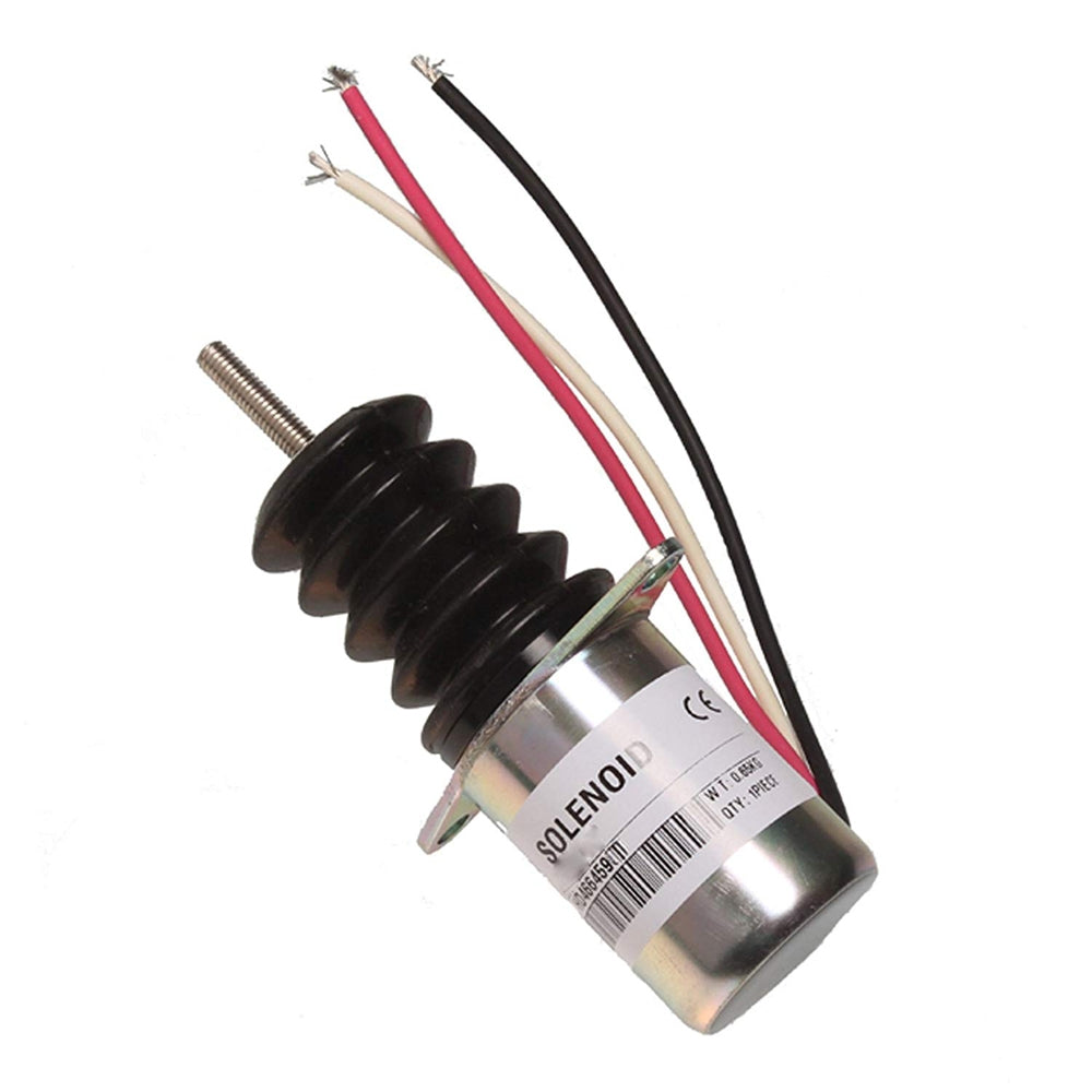 AM124377 12V stop solenoid for John Deere Skid Steer Loader 675 6675 3375 4475 - image 3