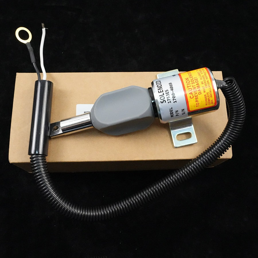 1753ES 12V fuel shut off solenoid for Ingersoll Rand P400WCU XP375WCU HP330WCU HP300WCU - image 5
