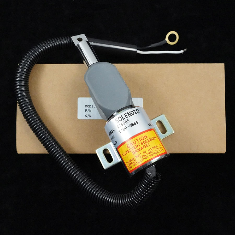 1753ES 12V fuel shut off solenoid for Ingersoll Rand P400WCU XP375WCU HP330WCU HP300WCU - image 6