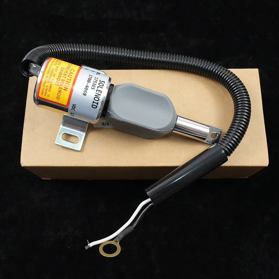 1753ES 12V fuel shut off solenoid for Ingersoll Rand P400WCU XP375WCU HP330WCU HP300WCU - image 2