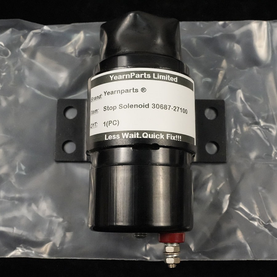 Topsealkit 30687-27100 12V stop solenoid, for Caterpillar CAT Towmotor - image 2