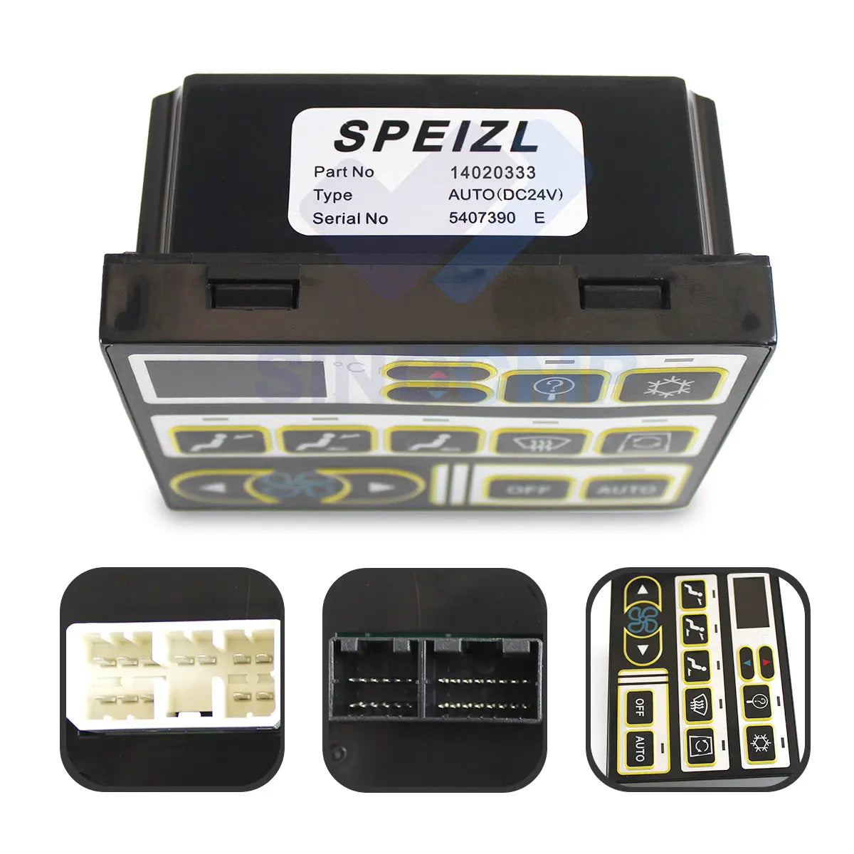 Air Conditioner Control Panel 14020333 for Volvo EC210B EC210 EC60 EC60C - image 2