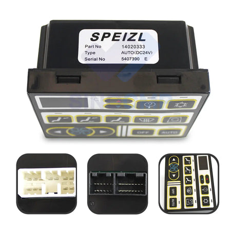 Air Conditioner Control Panel 14020333 for Volvo EC210B EC210 EC60 EC60C - image 2