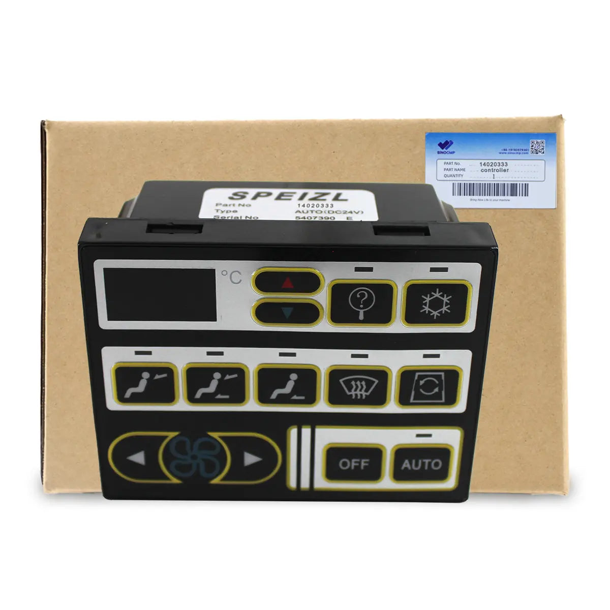 Air Conditioner Control Panel 14020333 for Volvo EC210B EC210 EC60 EC60C - image 3