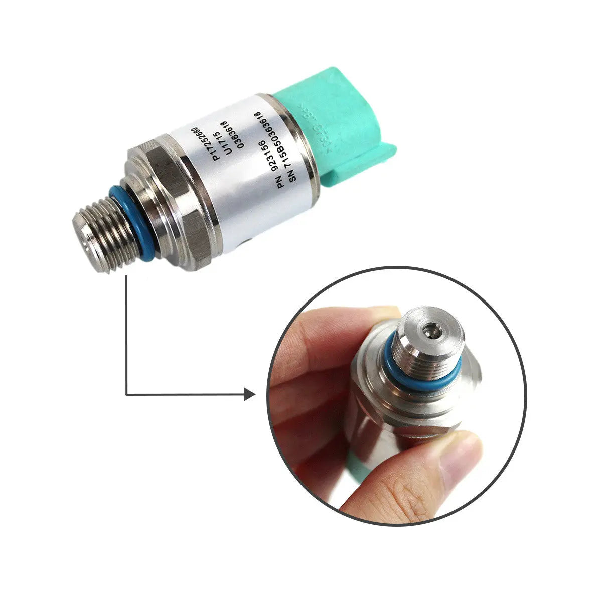14560161 pressure sensor for Volvo EC120D EC140C EC160C EC170D Excavator - image 3