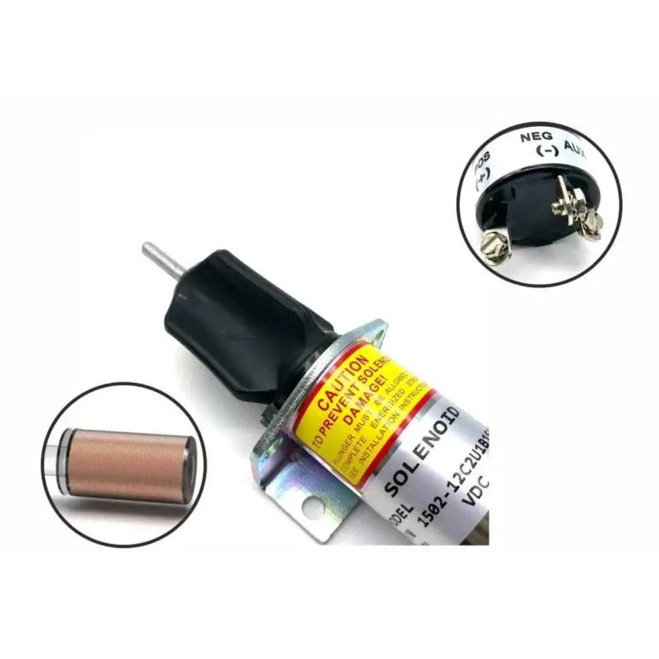 solenoid valve coil 1502-12C2U1B1S1 for Trombetta Dual Coil - image 2