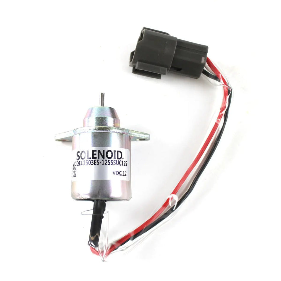 Topsealkit 1503ES-12S5SUC12S fuel shut-off solenoid, for John Deere R55 R60-7 DH55