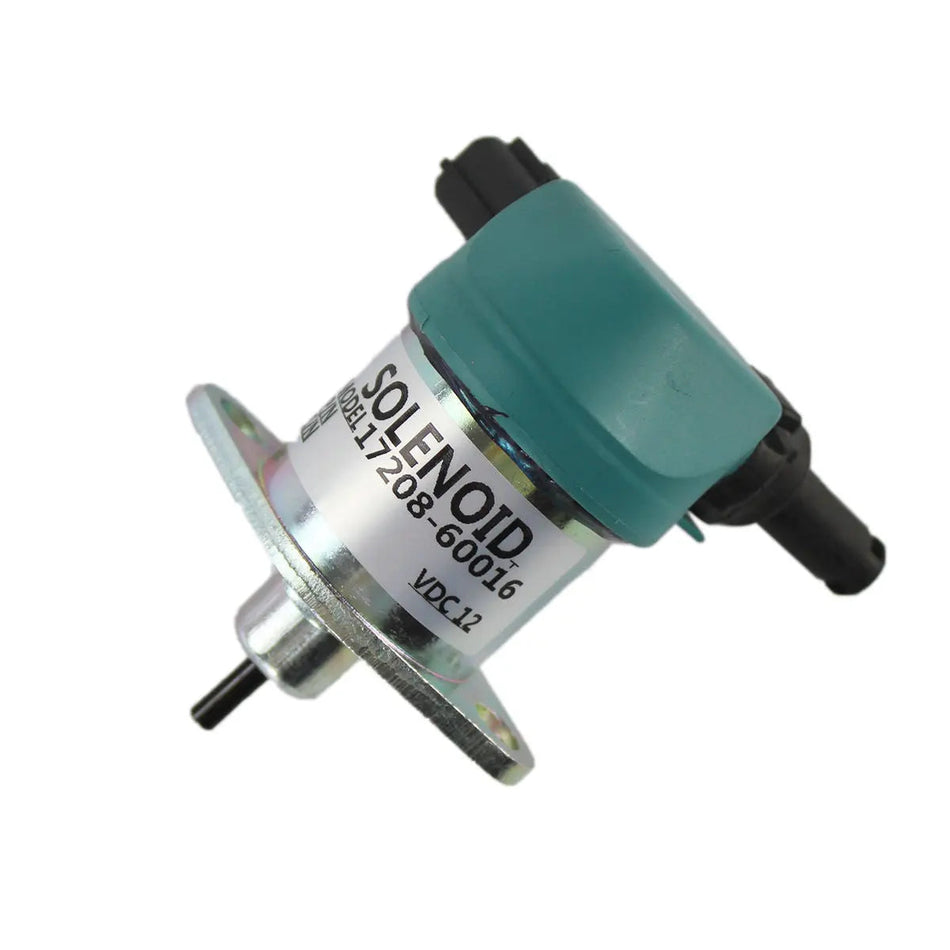 Topsealkit 17208-60015 fuel shut-off solenoid, for Kubota D905 D1005 V1505 Excavator