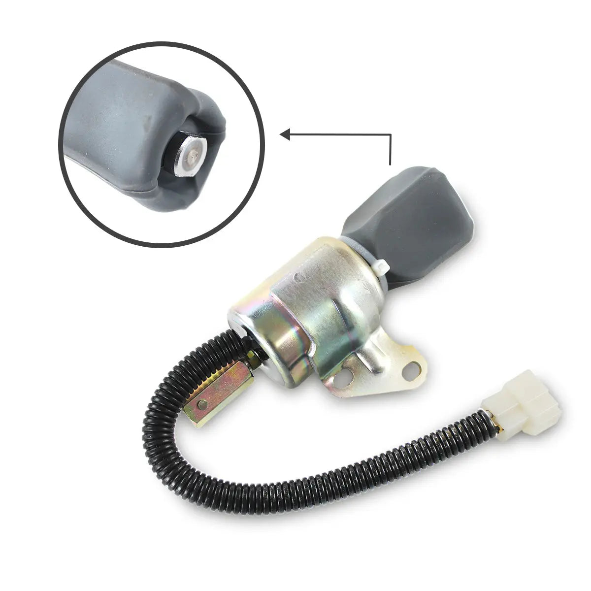 Topsealkit SA-5176-12 fuel shut-off solenoid, for Kubota Engine D722 D902 Z482 - image 4