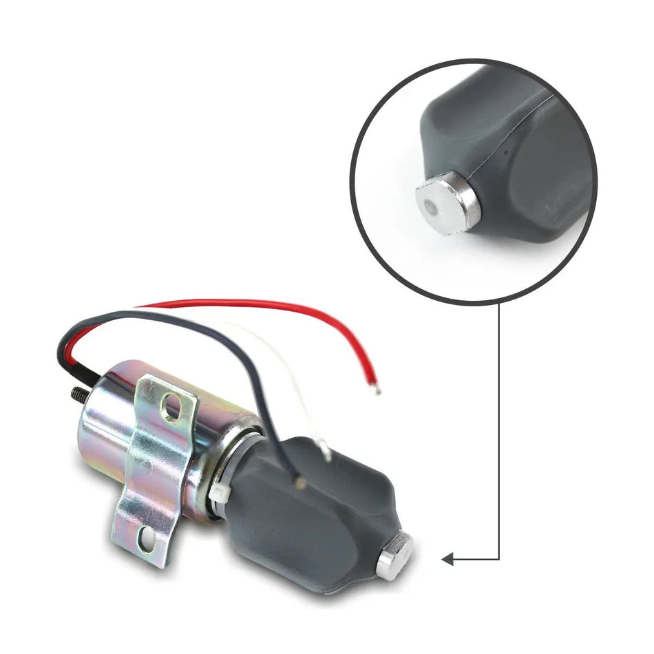 fuel shut-off solenoid 1756ES-24E3ULB1S5 for Hyundai R200-5E R200-5 - image 2