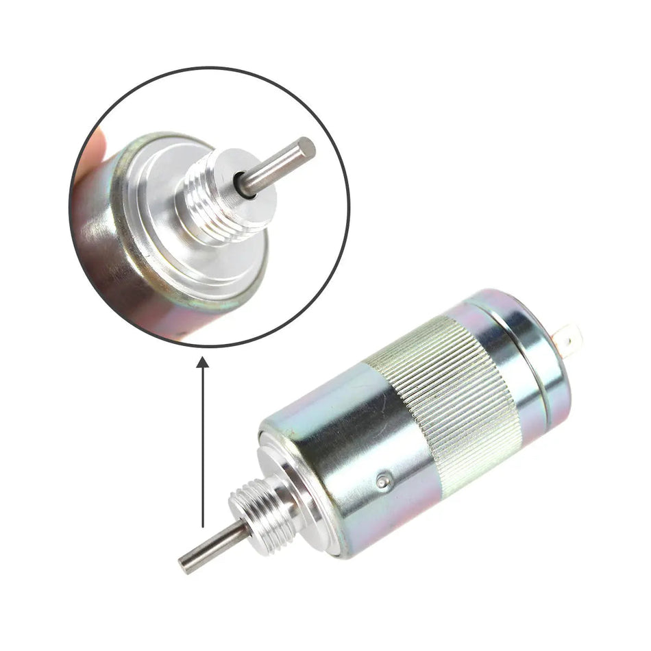 fuel shut-off solenoid 185206085 for Perkins 100 Series Engine and Case Holland - image 2