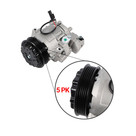 9770134880 A/C Compressor 1PK 12V for Mazda BT-50 BT50 - image 4