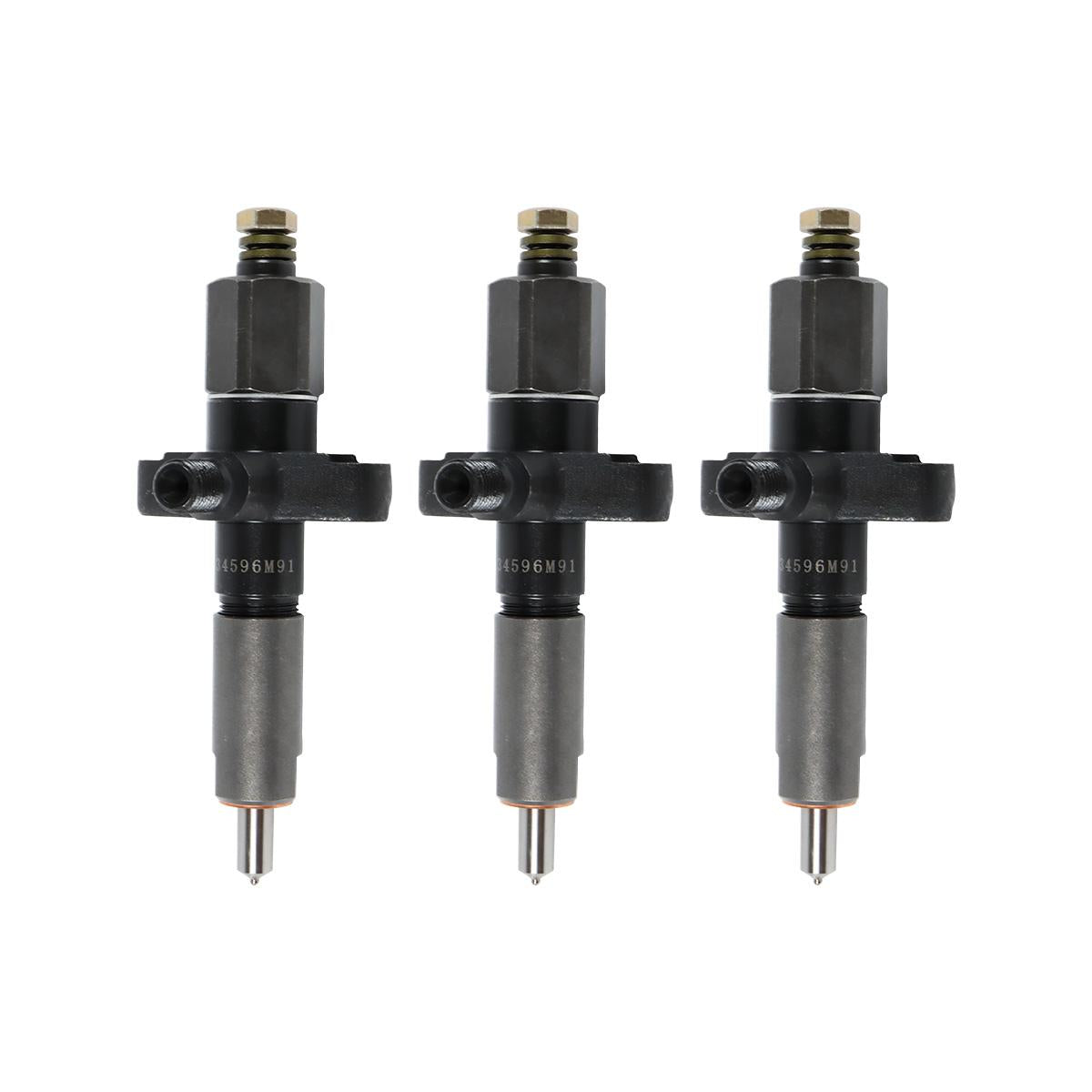 /3PCS Fuel Injector 734596M91 Compatible with Massey Ferguson Tractor 300 302 304