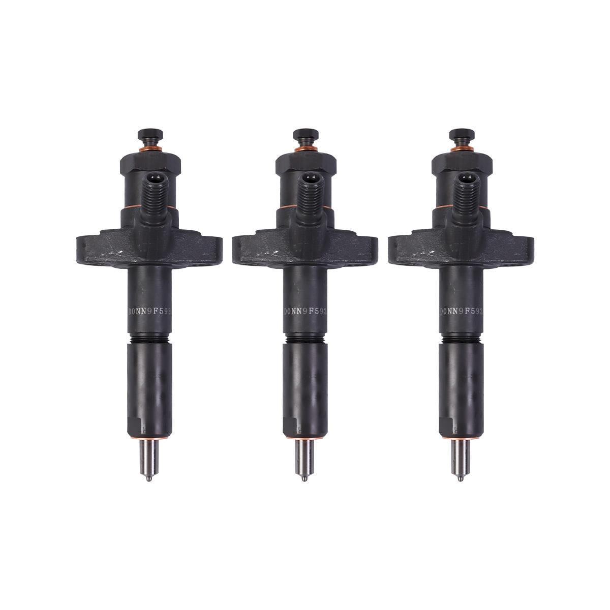 /3PCS Fuel Injector D0NN9F593A Compatible with Ford New Holland 2000 3000 4000