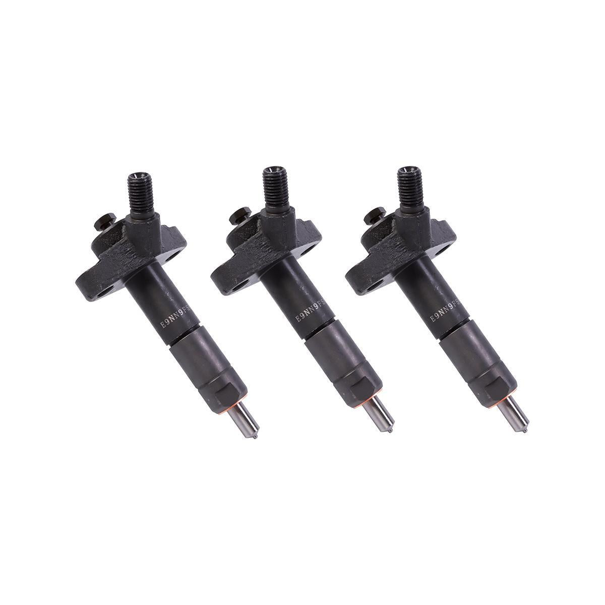/3PCS Fuel Injector E9NN9F593CA Compatible with Ford New Holland 250C 260C 3230