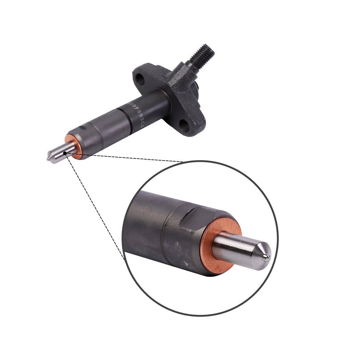 /3PCS Fuel Injector E9NN9F593CA Compatible with Ford New Holland 250C 260C 3230