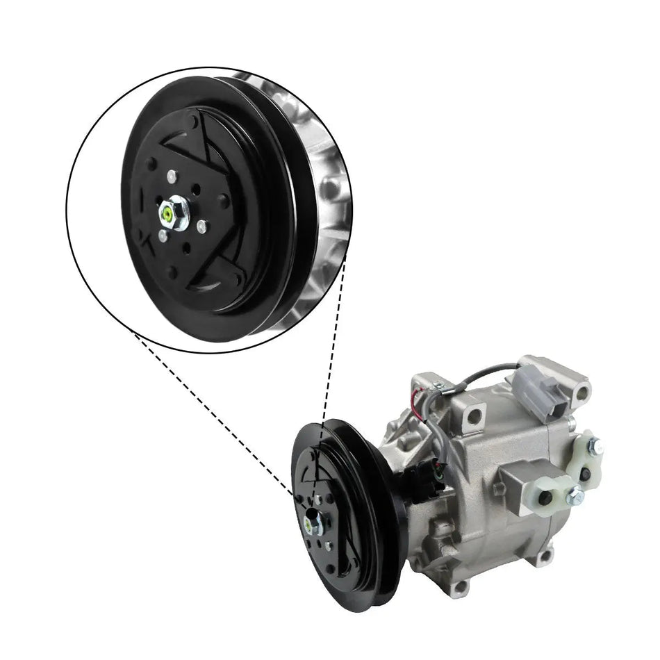 1406-7030 1PK A/C Compressor for John Deere Tractor 3320 3520 3720 3046R 4052R - image 2